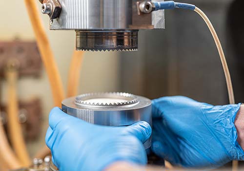 PECM Abformung eines Produkts in der Maschine